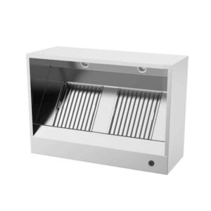 HCB Afzuigkap - doos model - 120 cm - RVS