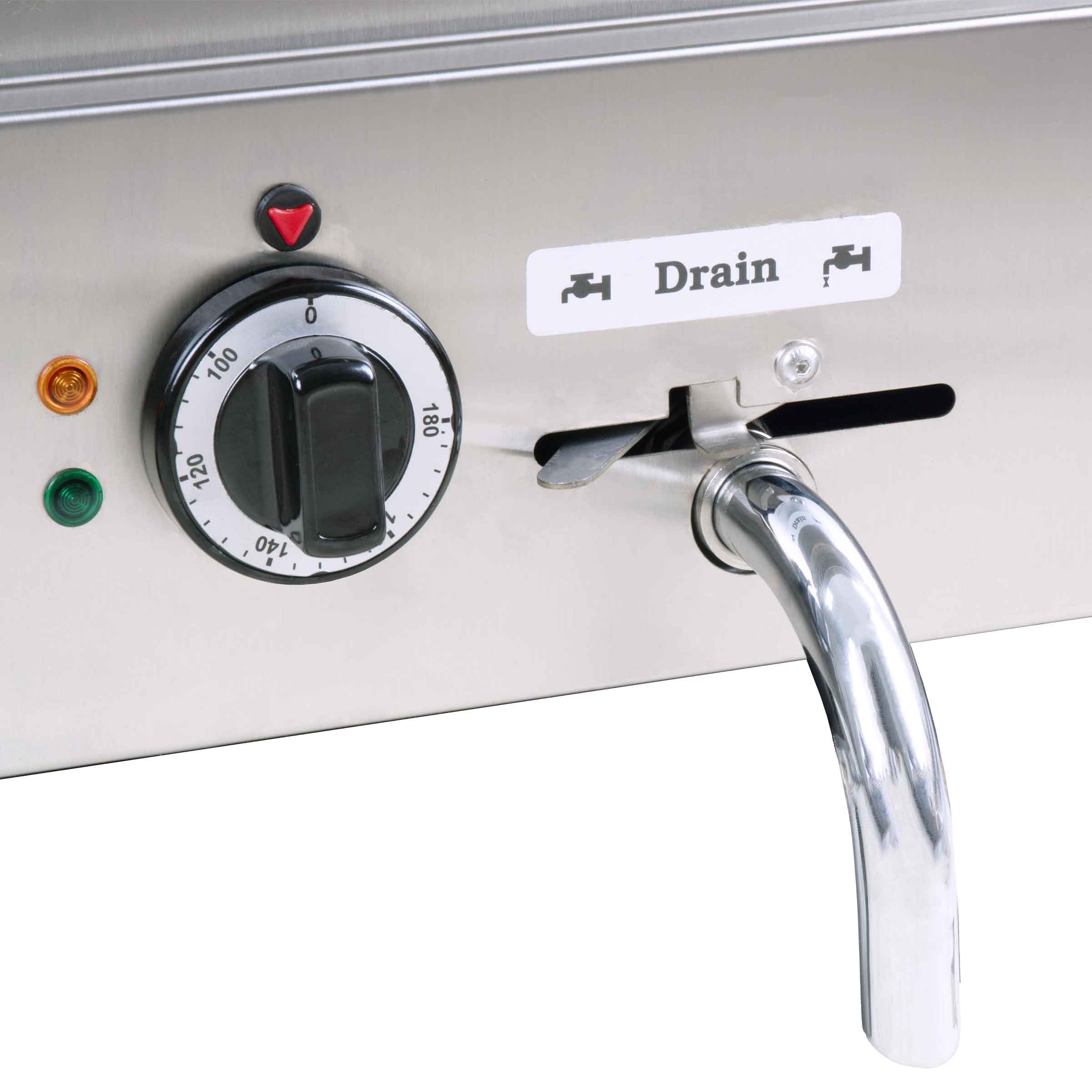 HCB Friteuse - 10 liter - 400V - 650 series - RVS - Afbeelding 7