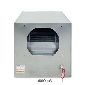HCB Afzuigmotor - box - 6000 m3 - 230V - RVS