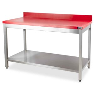 HCB Snijtafel - 140 cm - RVS - Polyethylene