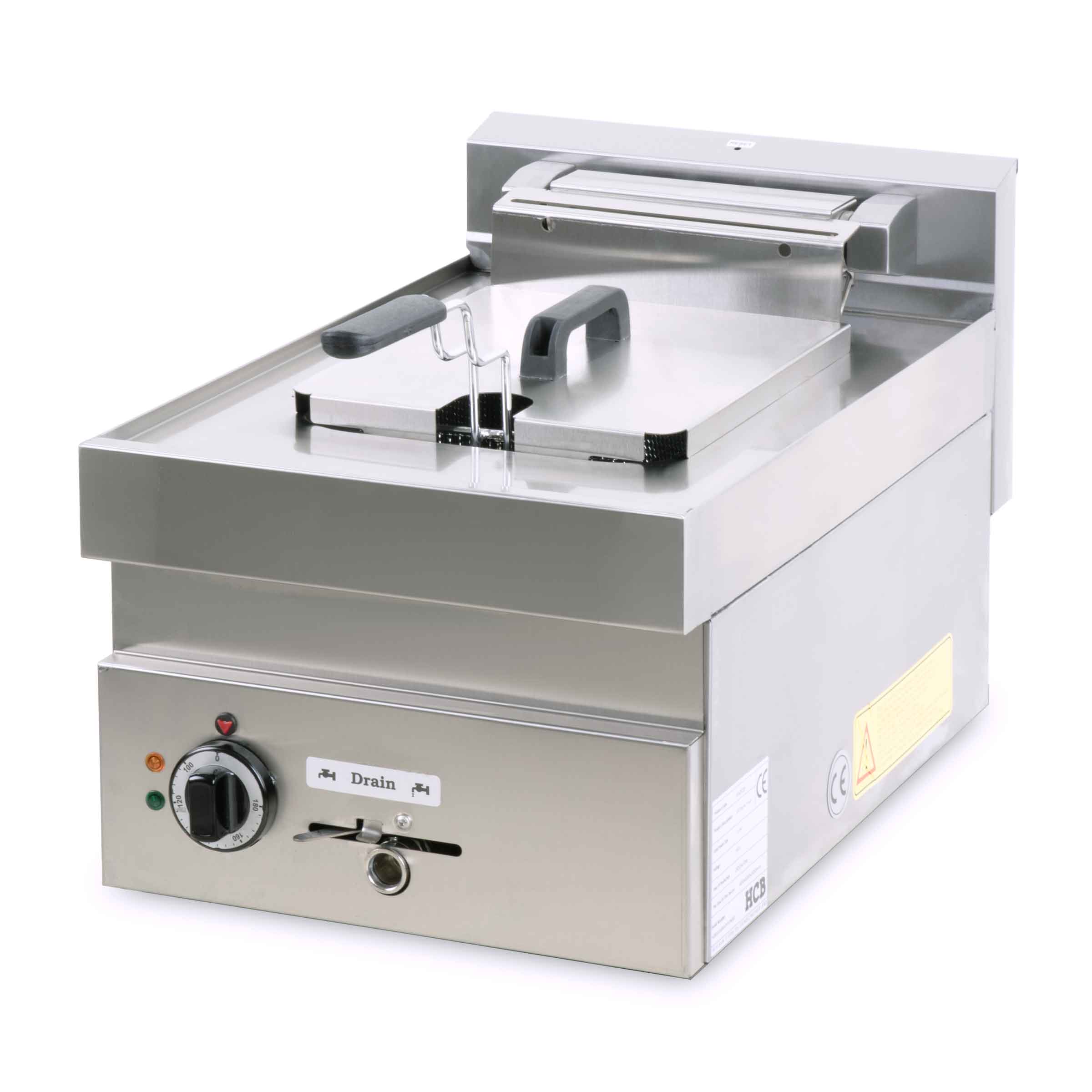 HCB Friteuse - 10 liter - 400V - 650 series - RVS