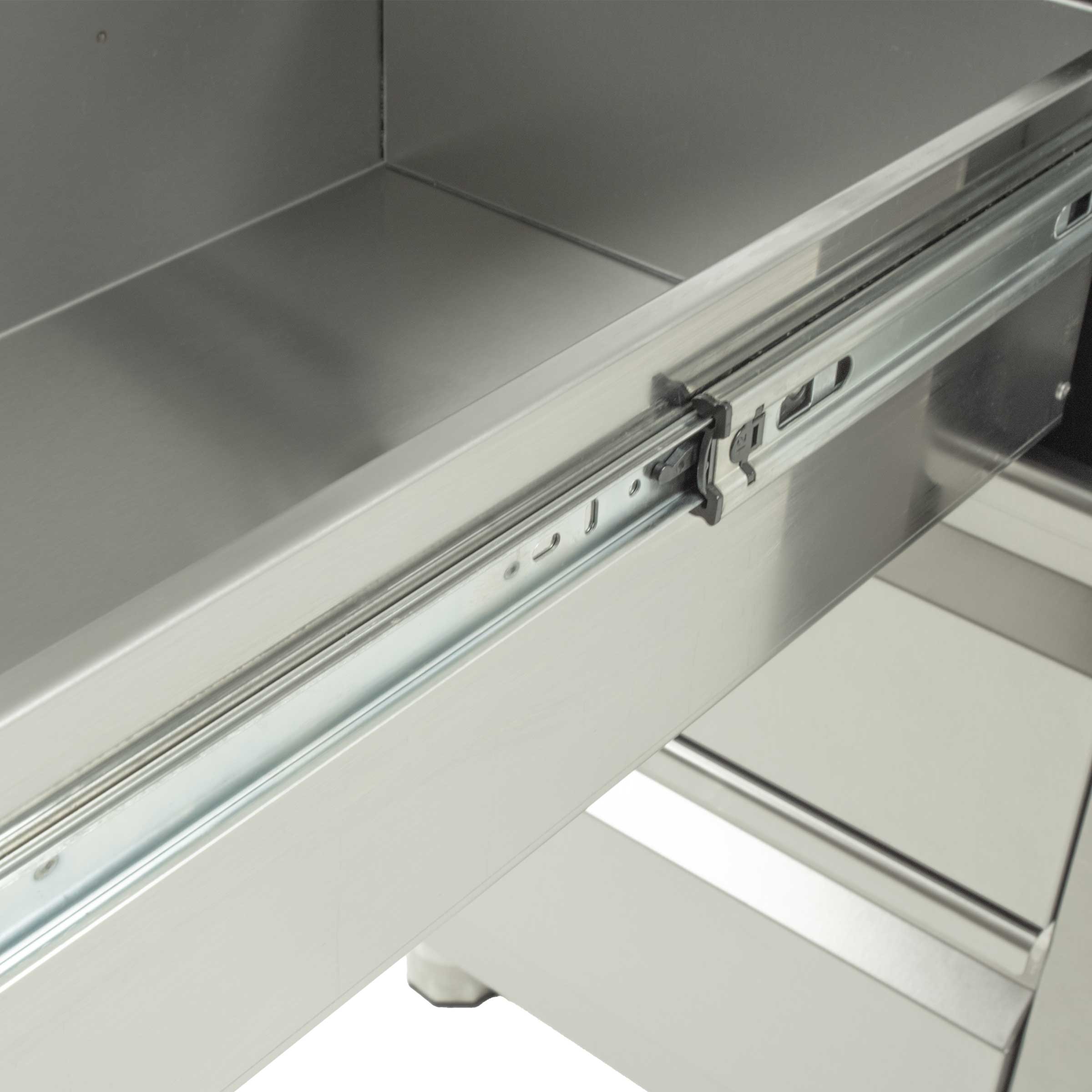 HCB Werkkast - 3 Lades - 50 cm - RVS - Afbeelding 4