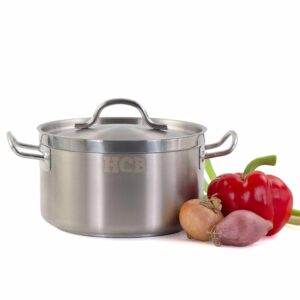 HCB Kookpan - alle warmtebronnen - 4 liter - RVS