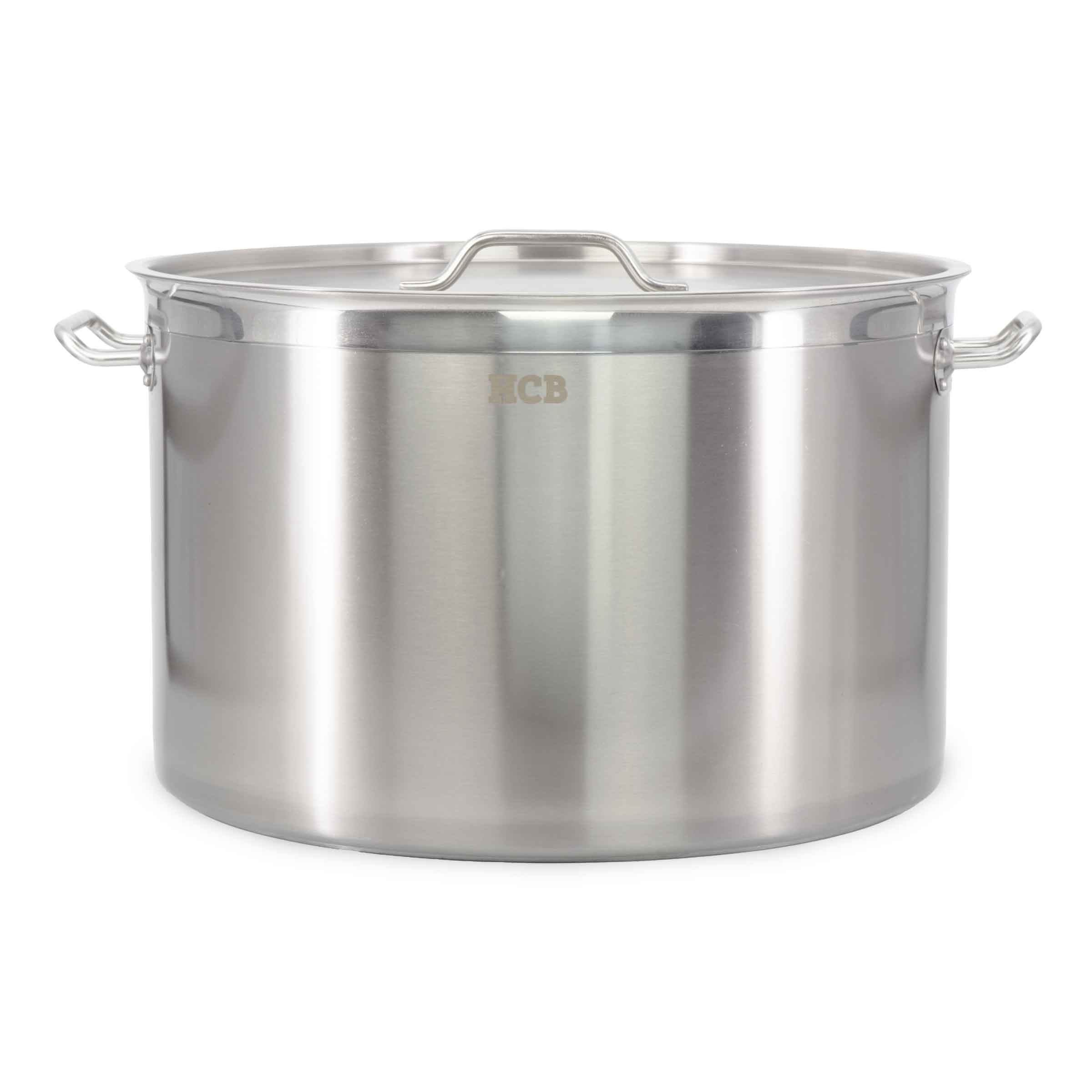 HCB Kookpan - alle warmtebronnen - 113 liter - RVS