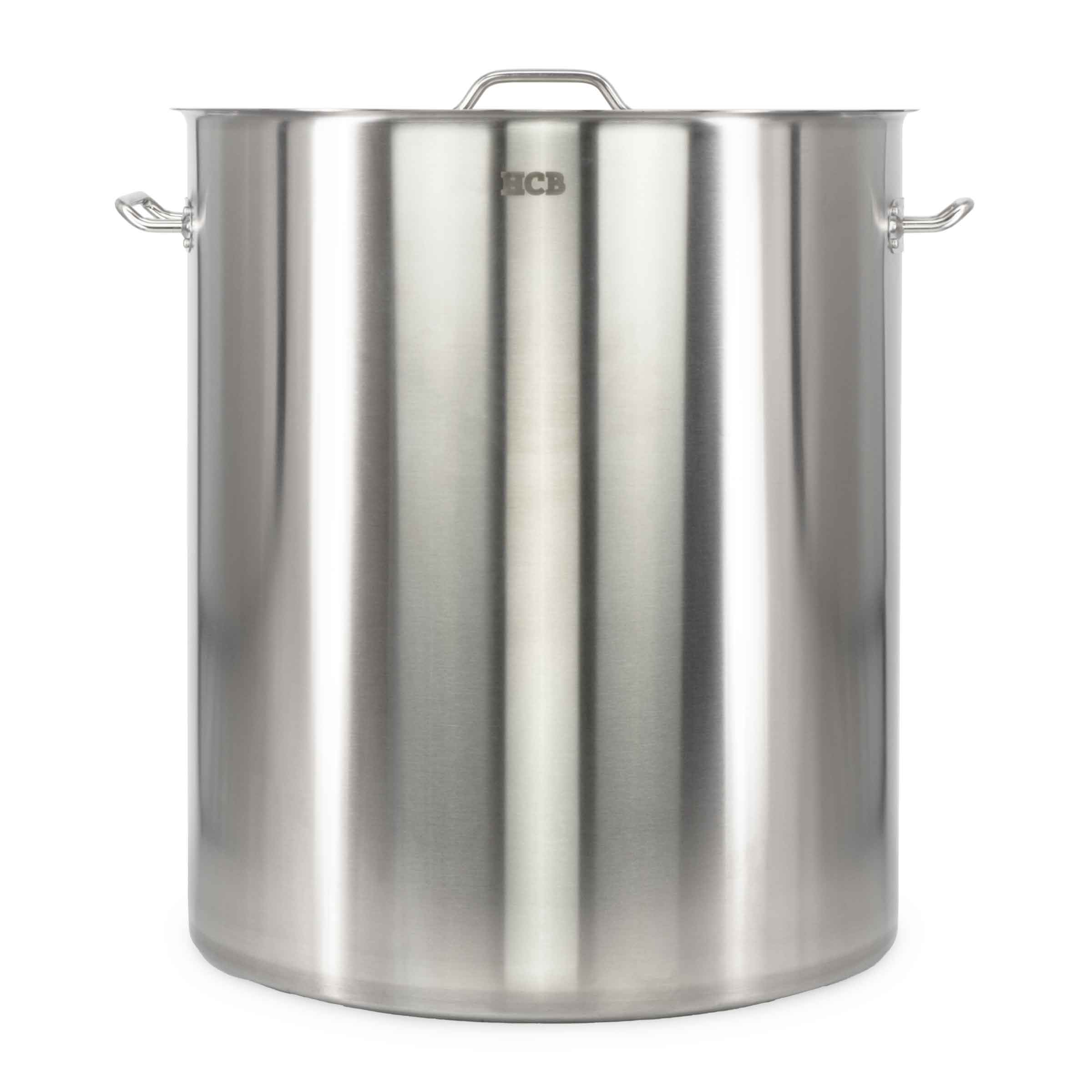 HCB Kookpan - alle warmtebronnen - 198 liter - RVS