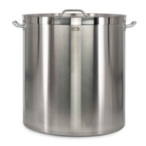 HCB Kookpan - alle warmtebronnen - 140 liter - RVS