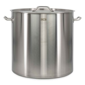 HCB Kookpan - alle warmtebronnen - 130 liter - RVS