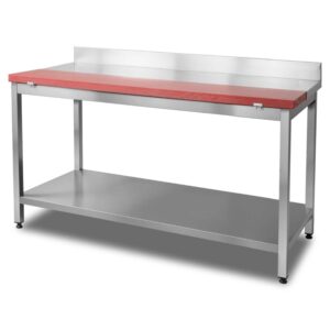 HCB Snijwerktafel - 150 cm - RVS - Polyethylene