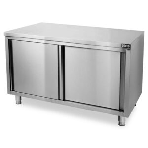 HCB Pro-line Werkkast - schuifdeuren - 120 cm - RVS