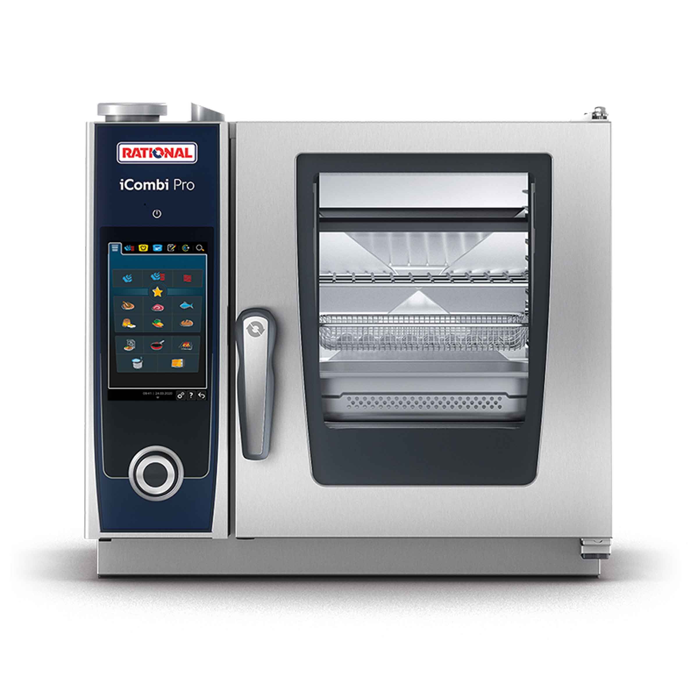 Rational Combisteamer - iCombi Pro - 6 niveaus - 2/3 GN - touchscreen - 400V