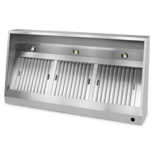 HCB Afzuigkap - schuin model - 180 cm - RVS