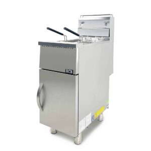 HCB Friteuse - 21 liter - aardgas - RVS