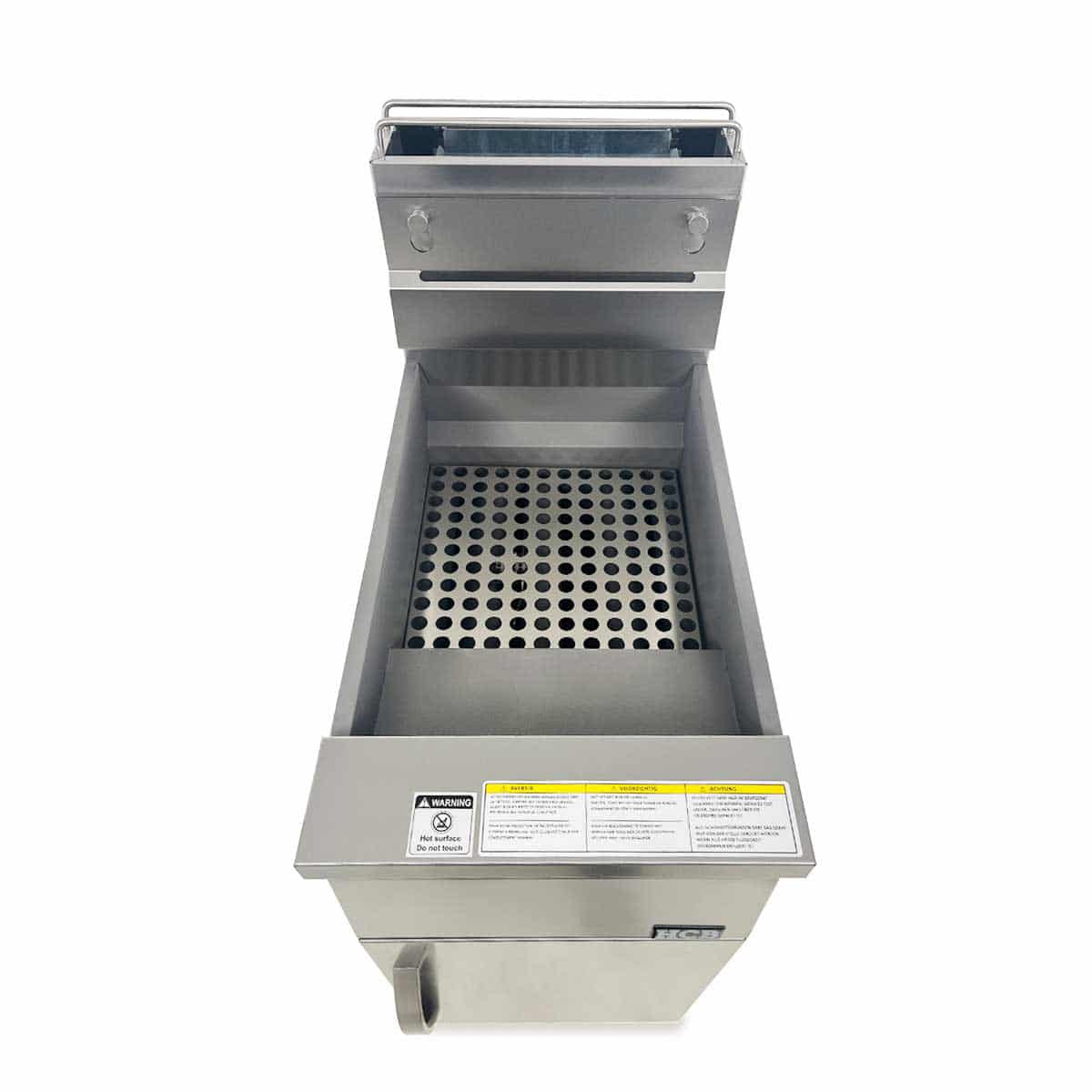 HCB Friteuse - 21 liter - aardgas - RVS - Afbeelding 4