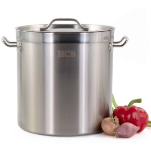 HCB Kookpan - alle warmtebronnen - 17 liter - RVS