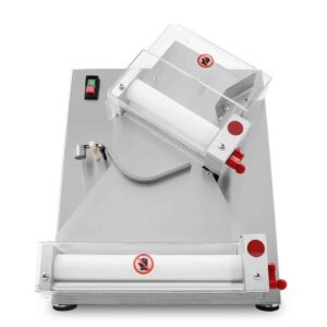 HCB Uitrolmachine - dubbele rollen - 30 cm - 230V - RVS