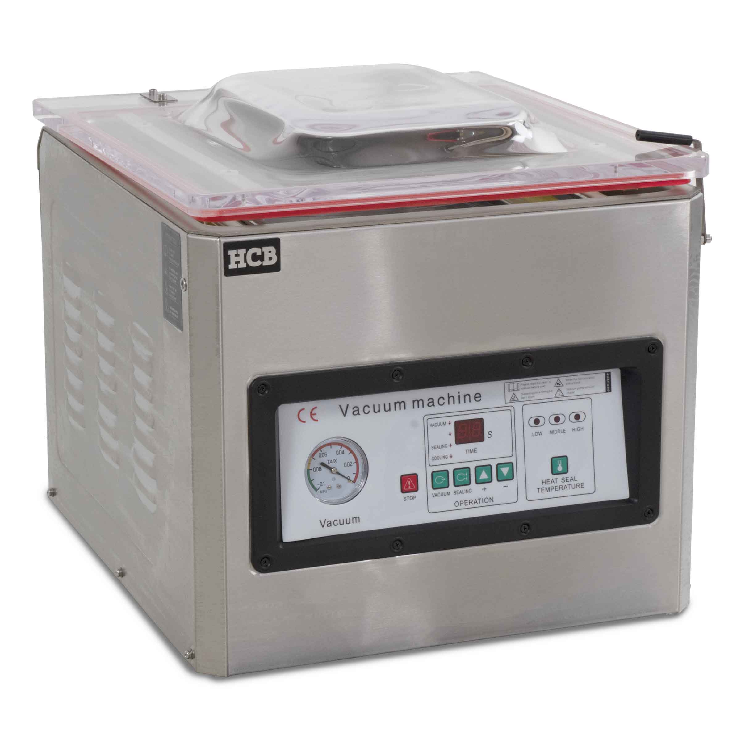 HCB Vacumeermachine - 400 mm - 230V - RVS - Afbeelding 2