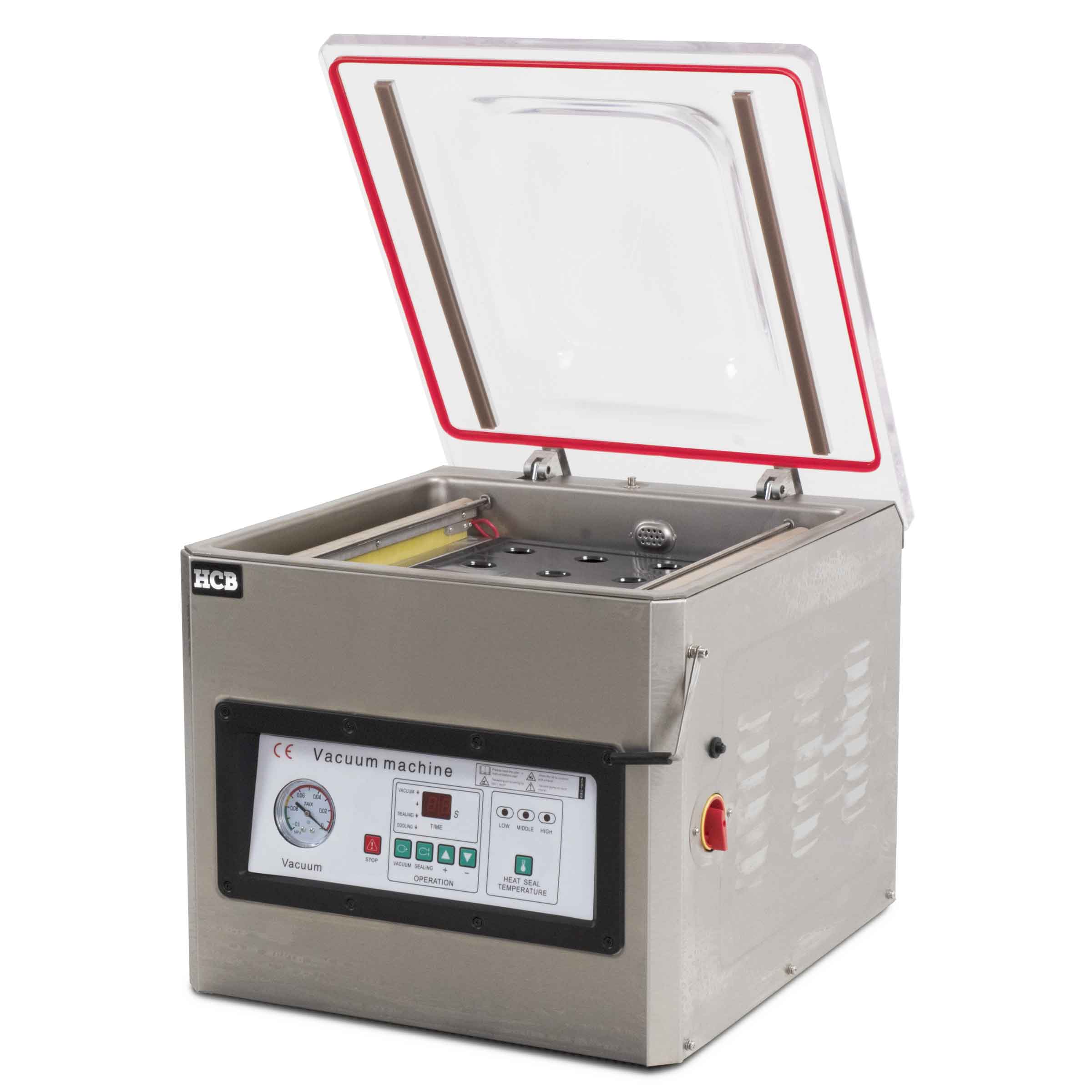 HCB Vacumeermachine - 400 mm - 230V - RVS - Afbeelding 3