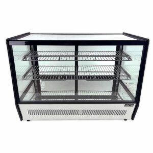 HCB Luxe koelvitrine - 160 liter - 230V - RVS