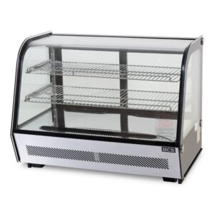 HCB Luxe koelvitrine - 160 liter - 230V - RVS