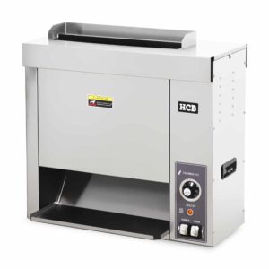 HCB Verticale Doorlooptoaster XL - hamburgerbroodjes - 230V - RVS
