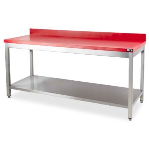 HCB Snijtafel - 200 cm - RVS - Polyethylene