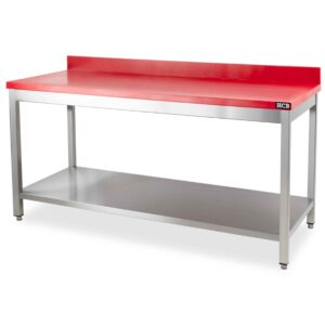 HCB Snijtafel - 180 cm - RVS - Polyethylene