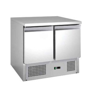 HCB Basic-line Koelwerkbank - 2 deuren - 90 cm - 230V - RVS