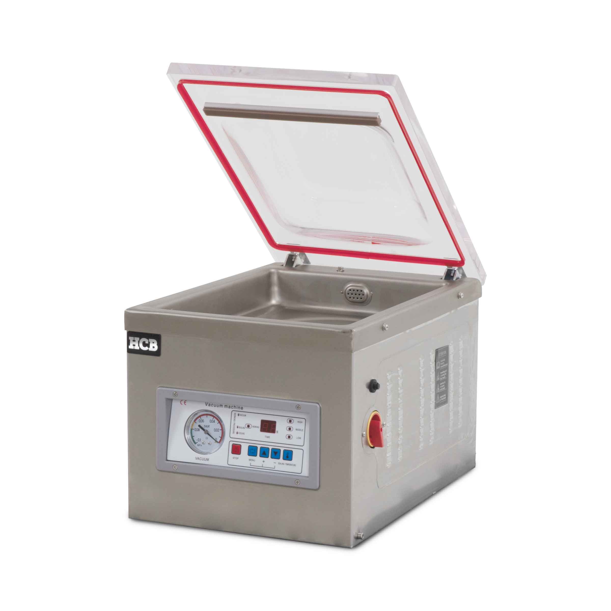 HCB Vacumeermachine - 260 mm - 230V - RVS