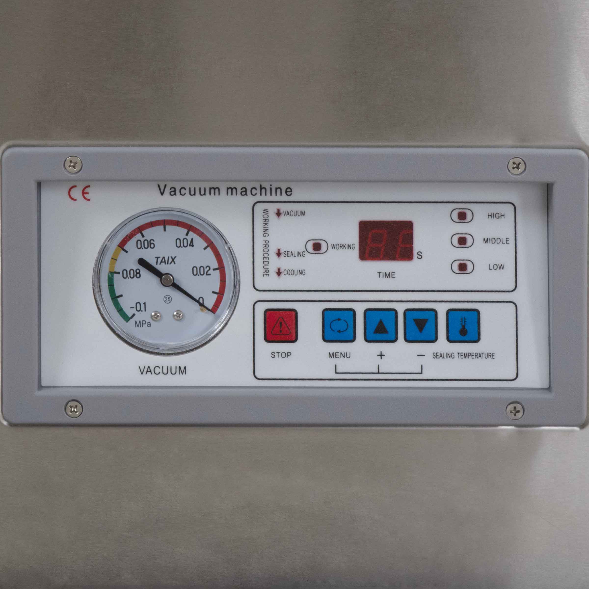 HCB Vacumeermachine - 300 mm - 230V - RVS - Afbeelding 4