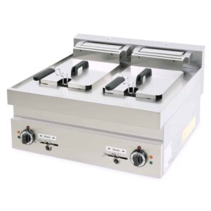 HCB Friteuse - 2 x 10 liter - 400V - RVS