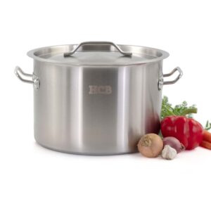 HCB Kookpan - alle warmtebronnen - 14 liter - RVS