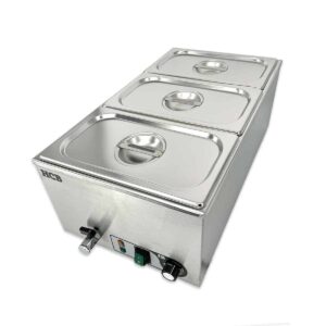 HCB Bain marie - 3 x 1/3 GN - 230V - RVS