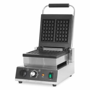 HCB Wafelijzer - Luikse wafels - 2 st - 230V - RVS