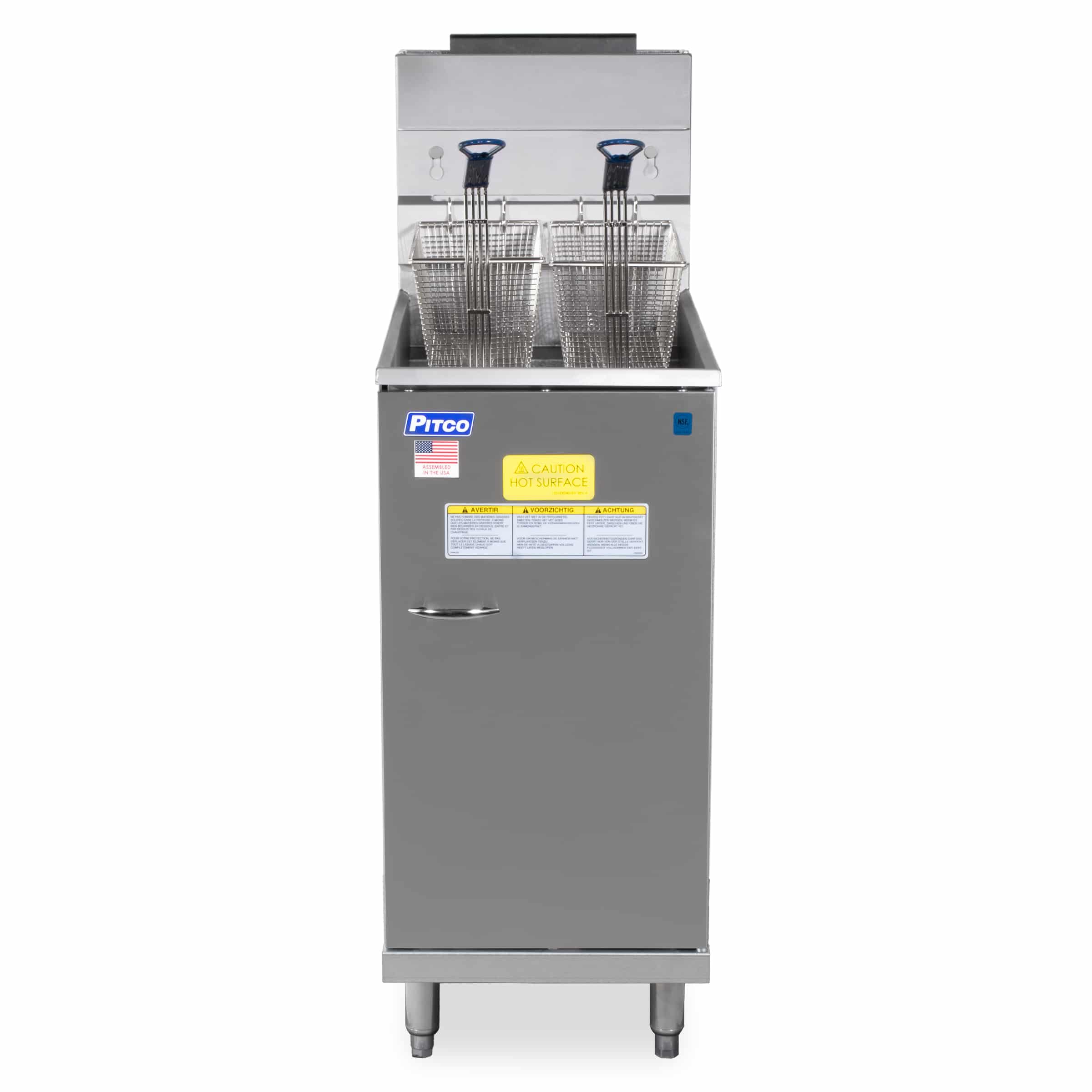 Pitco 35C+S - Friteuse - 18 liter - Propaan - RVS - Afbeelding 2