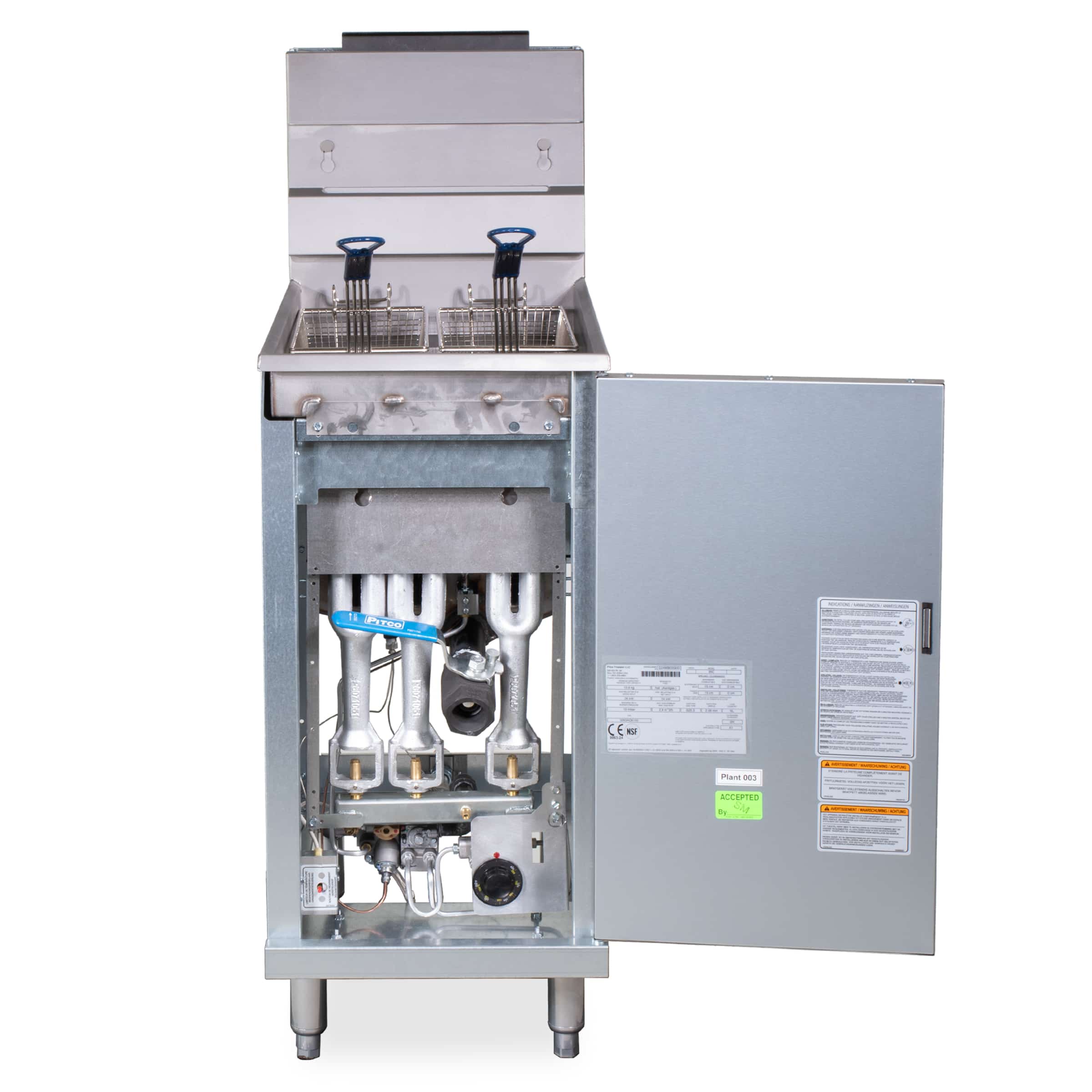 Pitco 35C+S - Friteuse - 18 liter - Propaan - RVS - Afbeelding 5