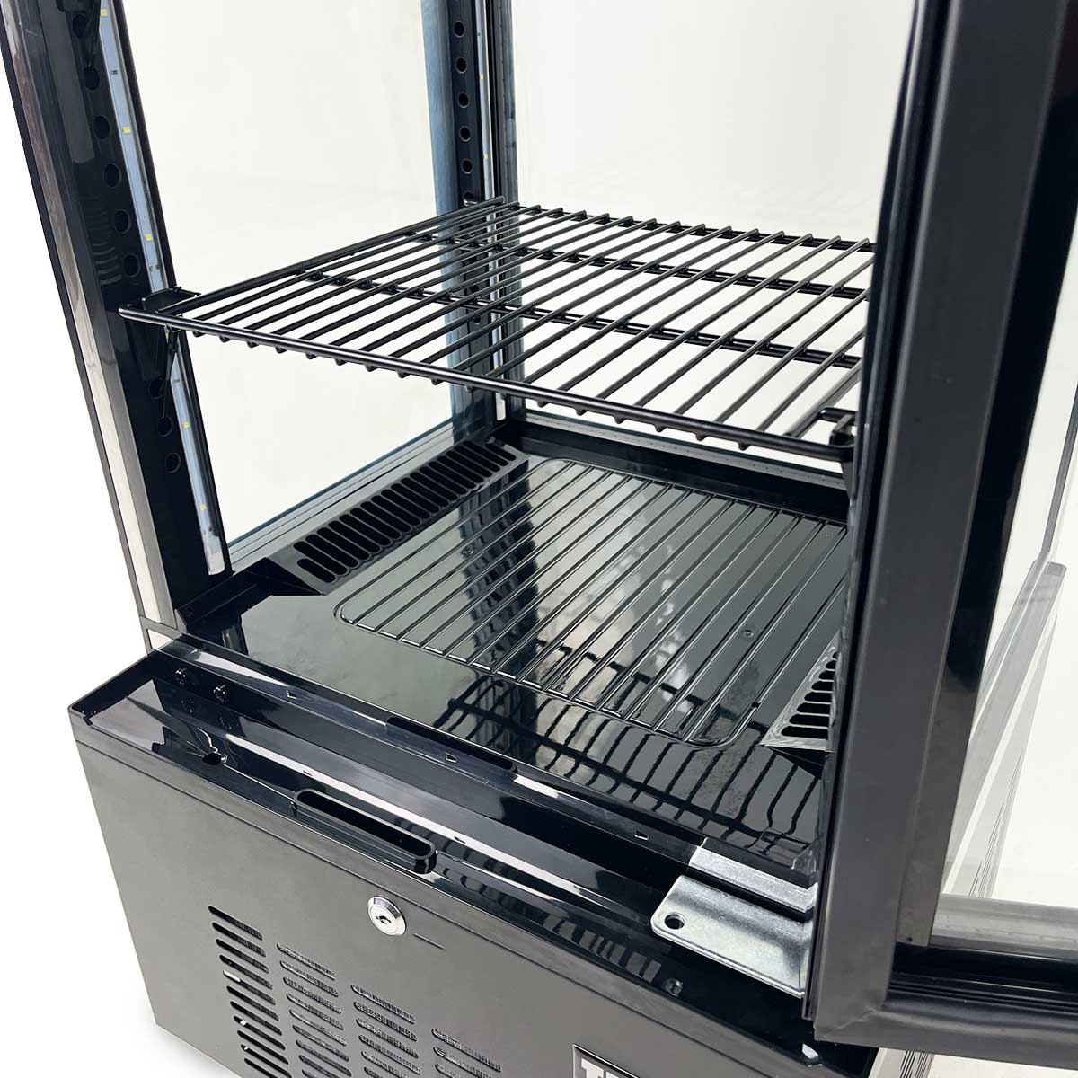 HCB Gebaksvitrine - 56 liter - zwart - 230V - Afbeelding 4