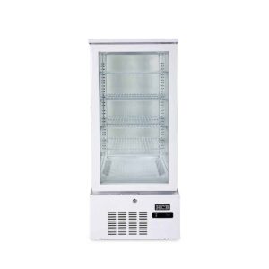 HCB Gebaksvitrine - 92 liter - wit - 230V