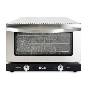 HCB Heteluchtoven - convectie - 47 liter - 230V - RVS