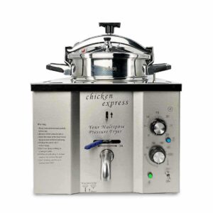 HCB Hogedrukfriteuse - 15 liter - 230V - RVS