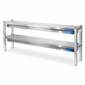 HCB Dubbele warmtebrug - 140 cm - 2 x 230V - RVS