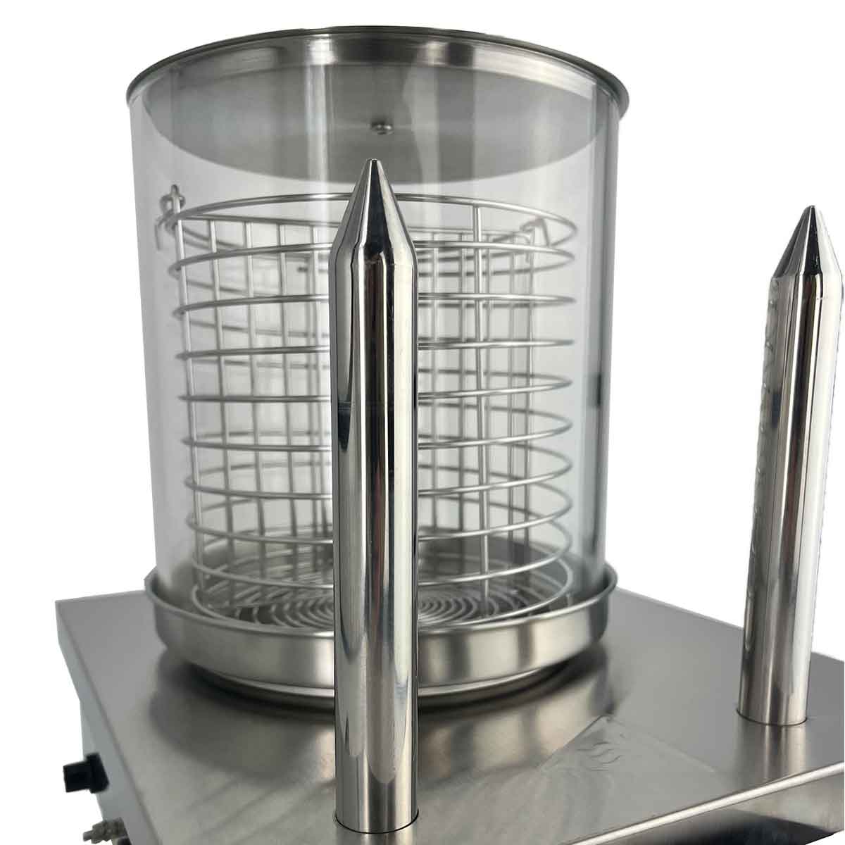 HCB Hotdogwarmer - 230V - RVS - Afbeelding 2
