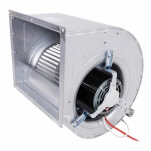 HCB Afzuigmotor - slakkenhuis - 1500 m3 - 230V - RVS