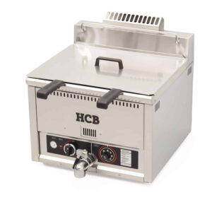 HCB Friteuse - 30 liter - propaan - RVS