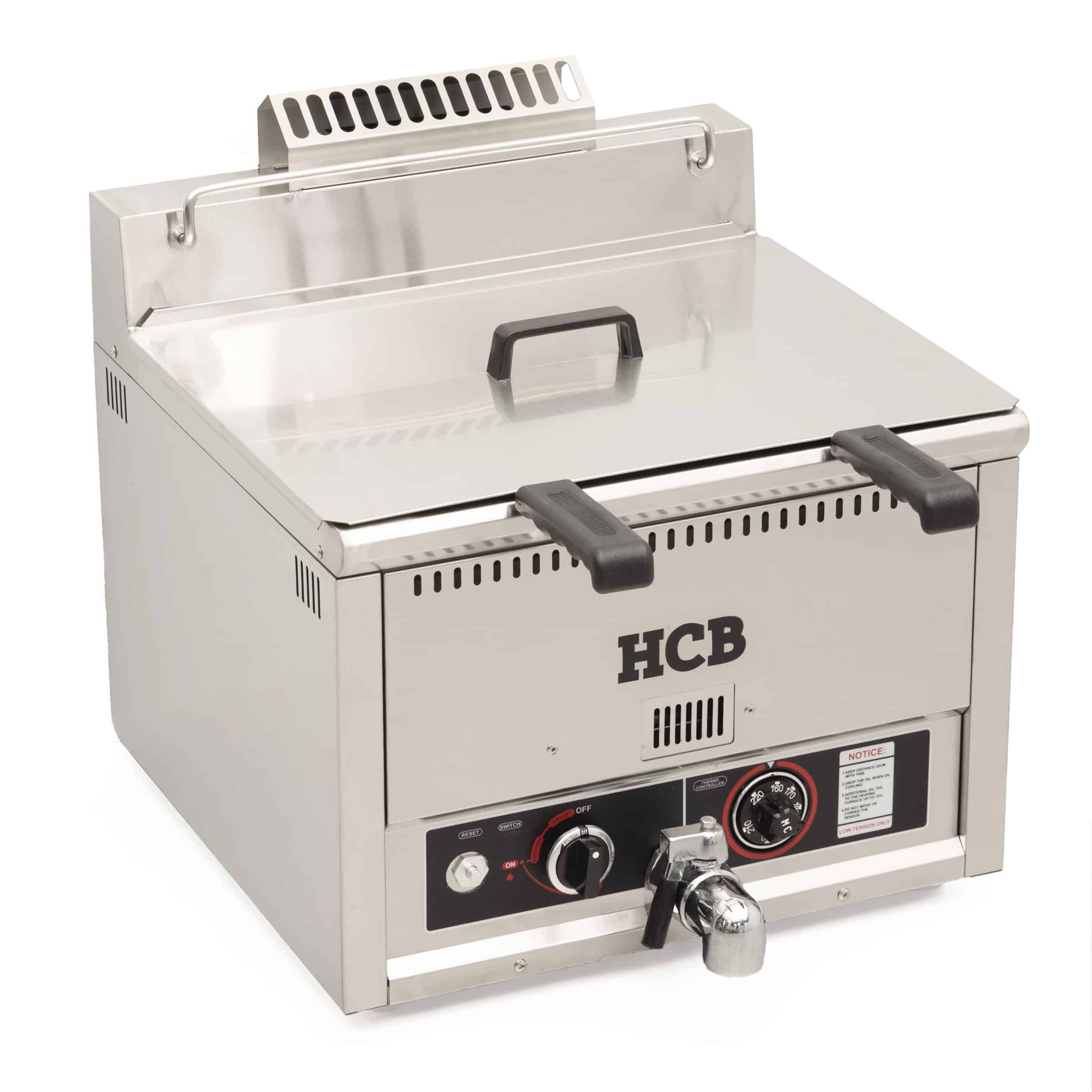 HCB Friteuse - 30 liter - propaan - RVS - Afbeelding 3