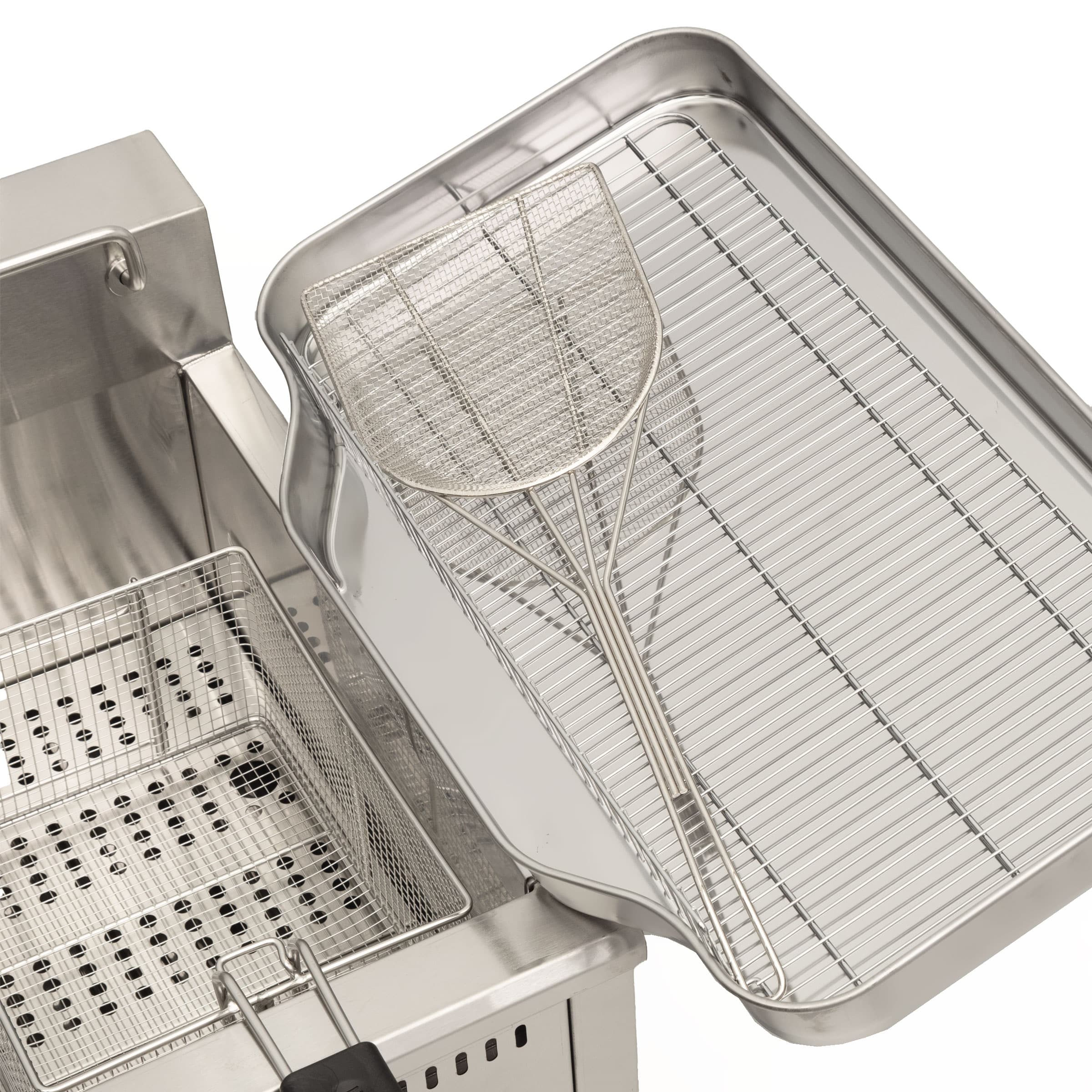 HCB Friteuse - 30 liter - propaan - RVS - Afbeelding 6