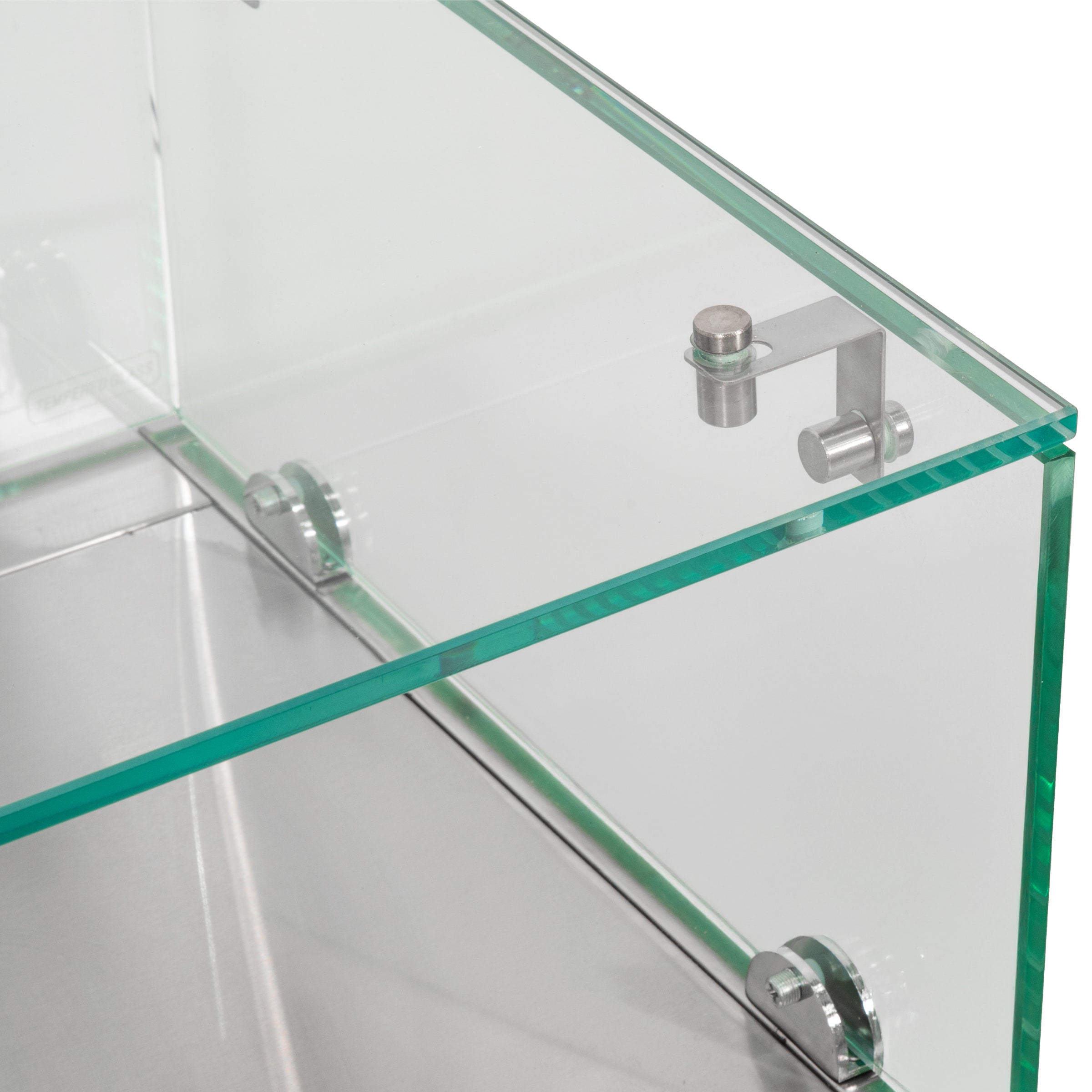 HCB Opzetkoelvitrine - Saladière met glas - 6 x 1/3 GN - 140 cm - RVS - Afbeelding 5