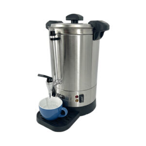 HCB Waterboiler - dubbelwandig met lekbak - 6,3 liter - 230V - RVS