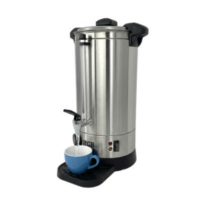 HCB Waterboiler - dubbelwandig met lekbak - 8,7 liter - 230V - RVS