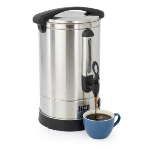 HCB Percolator - 5,3 liter - 35 kopjes - zilver - 230V - RVS