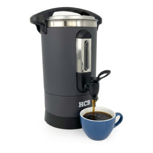 HCB Percolator - 5,3 liter - 35 kopjes - zwart - 230V - RVS